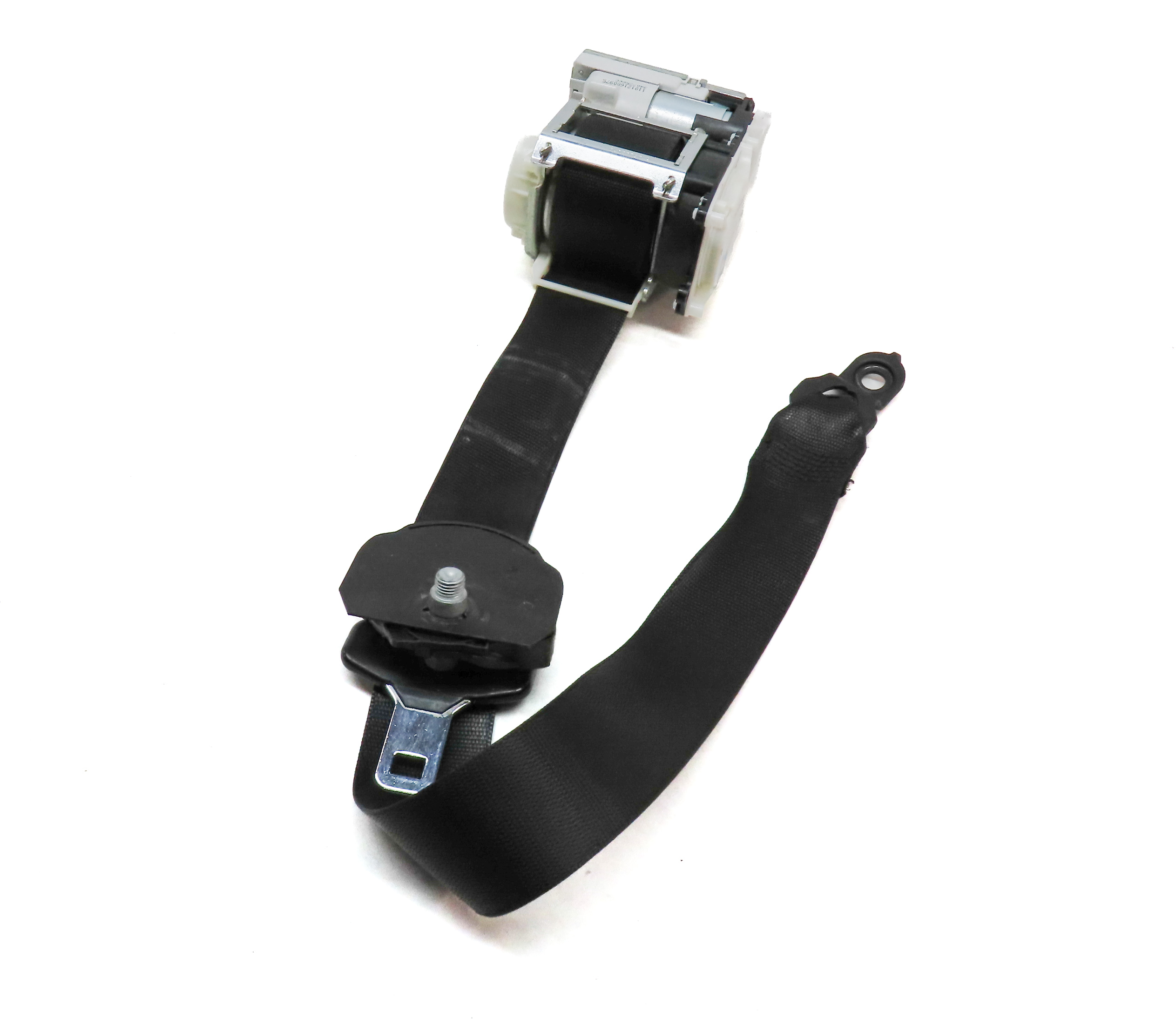 10-12 MB GL350 GL450 GL550 (X164) LEFT FRONT DRIVER SEATBELT RETRACTOR (BLACK) — exact item pictured